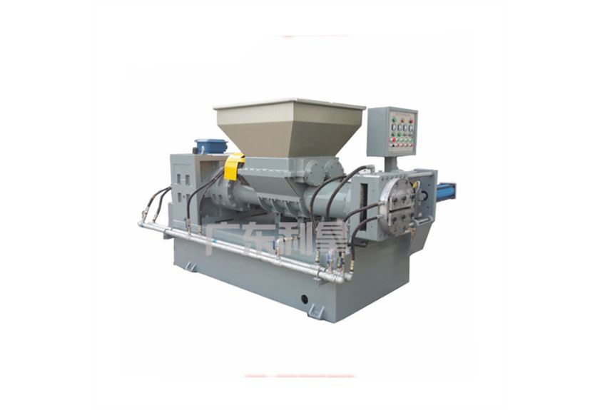 廣東利拿實業的硅橡膠過濾擠出機